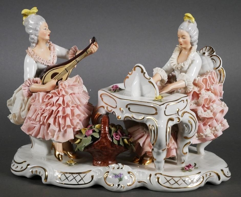 OLD DRESDEN LACE FIGURAL