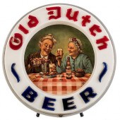 OLD DUTCH BEER LIGHT UP FLUORE