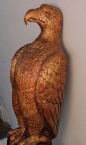 OLD EAGLE SHIP FIGUREHEADOld c