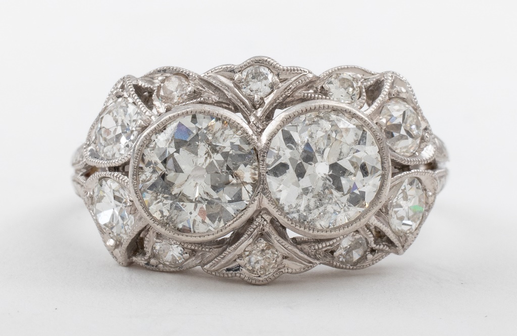 OLD EUROPEAN CUT PLATINUM & DIAMOND