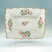 OLD FOLEY PINK FLORAL SERVING