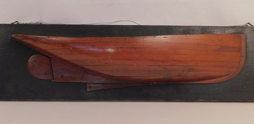 OLD HALF HULL MODELOld half hull