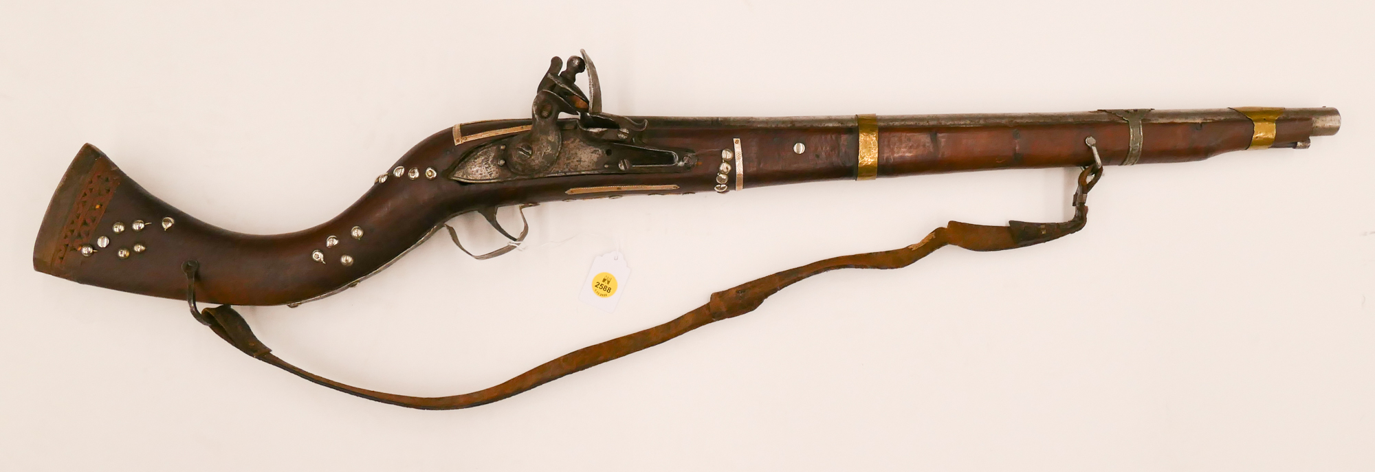 Old Indo-Persian Jezil Flintlock