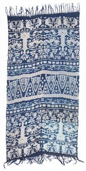 OLD INDONESIAN INDIGO-DYED COT