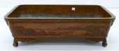 Old Japanese Bronze Suiban Bon