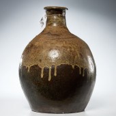 OLD JAPANESE DRIP GLAZE POTTER