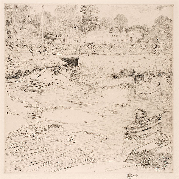 Old Lace by Childe Hassam Childe