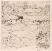 Old Lace by Childe Hassam Chil