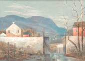 "OLD LOCKS" BY PAUL RIBA. Ohio
