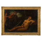 OLD MASTER ANTIQUE ALLEGORIC F