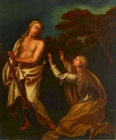 OLD MASTER, CHRIST APPEARING T