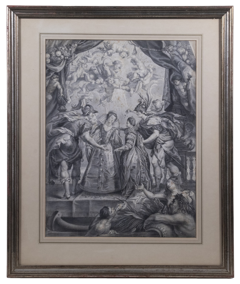 OLD MASTER DRAWING SPANISH