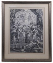 OLD MASTER DRAWING SPANISH SUC