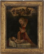 OLD MASTER ECCLESIASTICAL PAIN