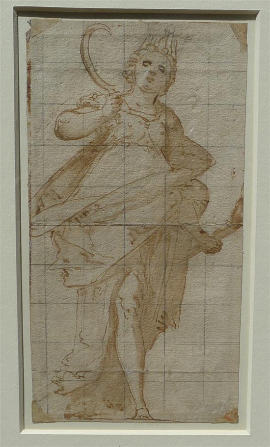 Old Master ink and wash Classical