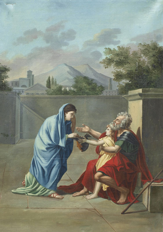 OLD MASTER PAINTING ''BELISARIUS
