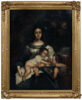 Old Master painting, Madonna with
