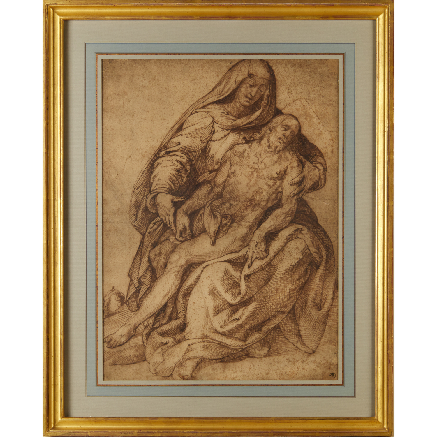 OLD MASTER SCHOOL, INK DRAWING,