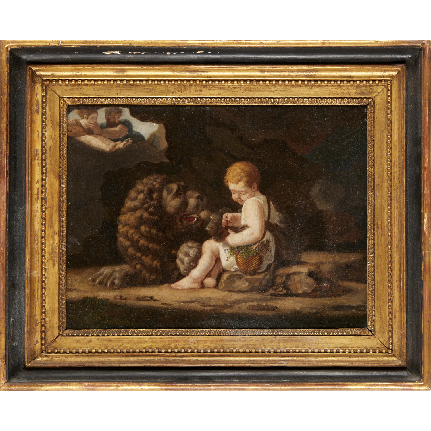 OLD MASTER SCHOOL, OIL ON CANVAS,
