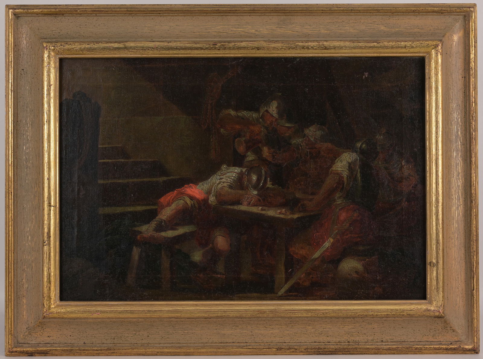 OLD MASTER SCHOOL, SOLDIERS IN A