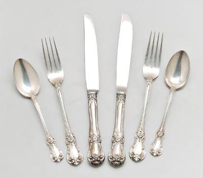 Old Master sterling flatware,