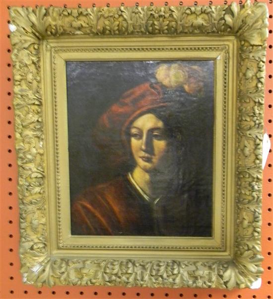 Old Master style oil on canvas 