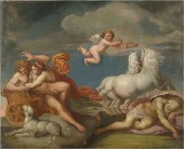 OLD MASTER STYLE PAINTING: 19t