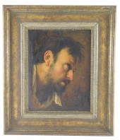 OLD MASTER STYLE PORTRAIT OF Y