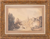OLD MASTER VIEW MONMOUTH INK O