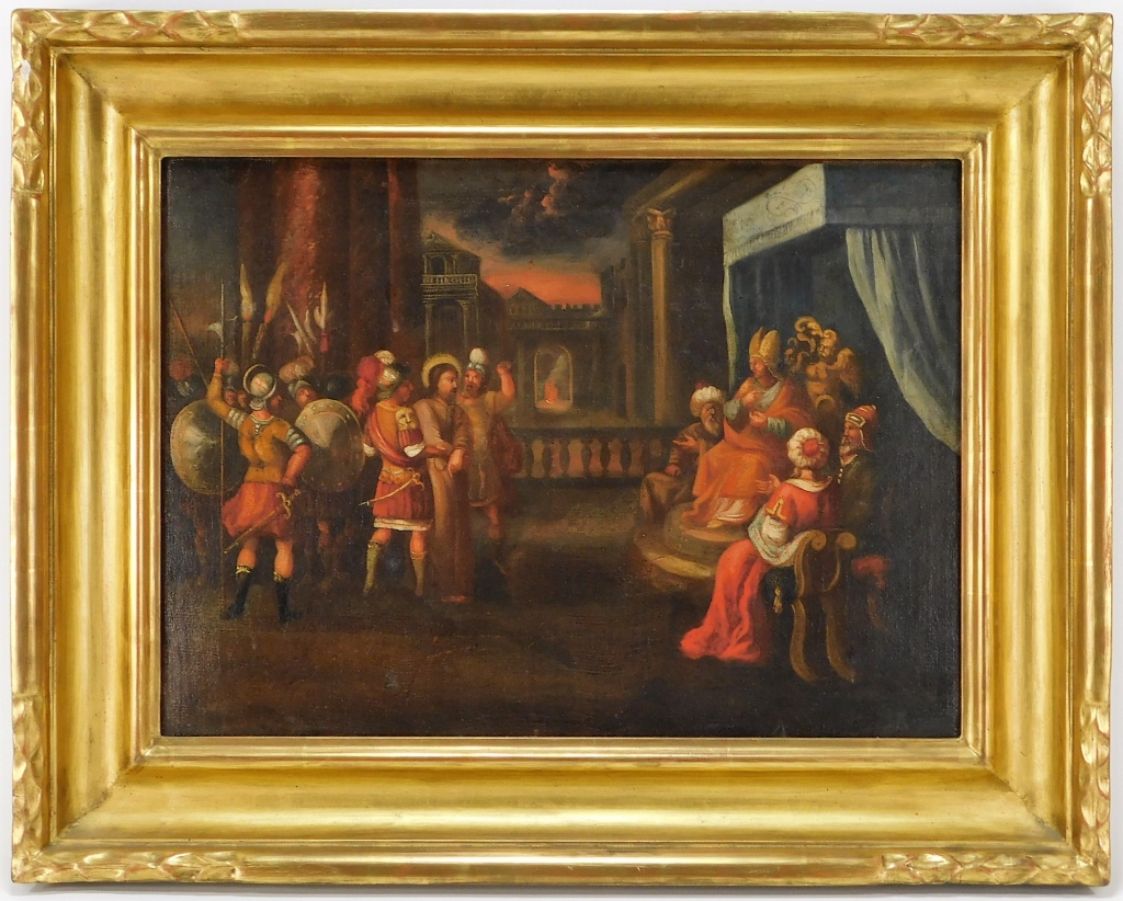 OLD MASTER'S CHRIST BEFORE