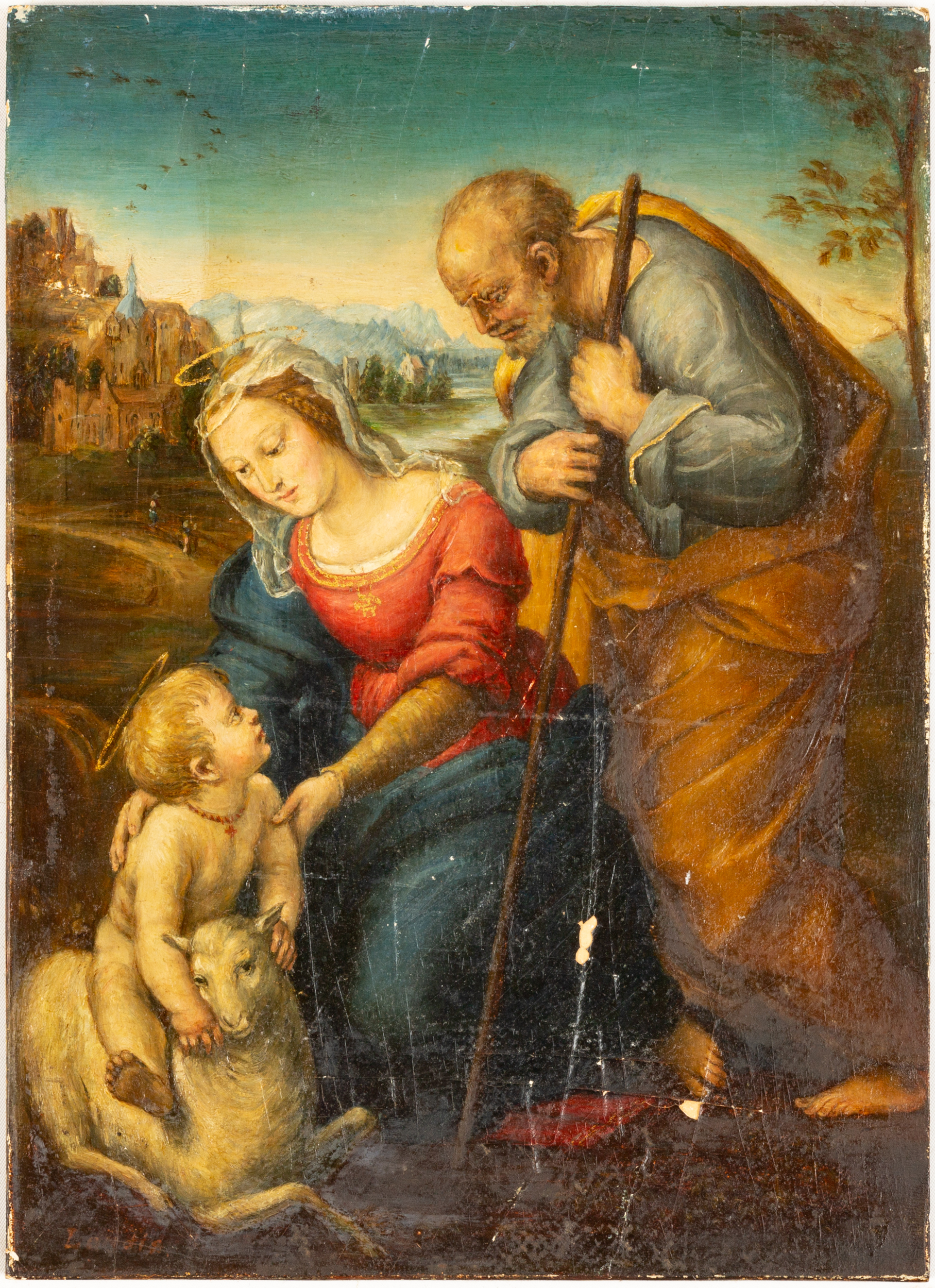 OLD MASTERS STYLE PAINTING OF THE