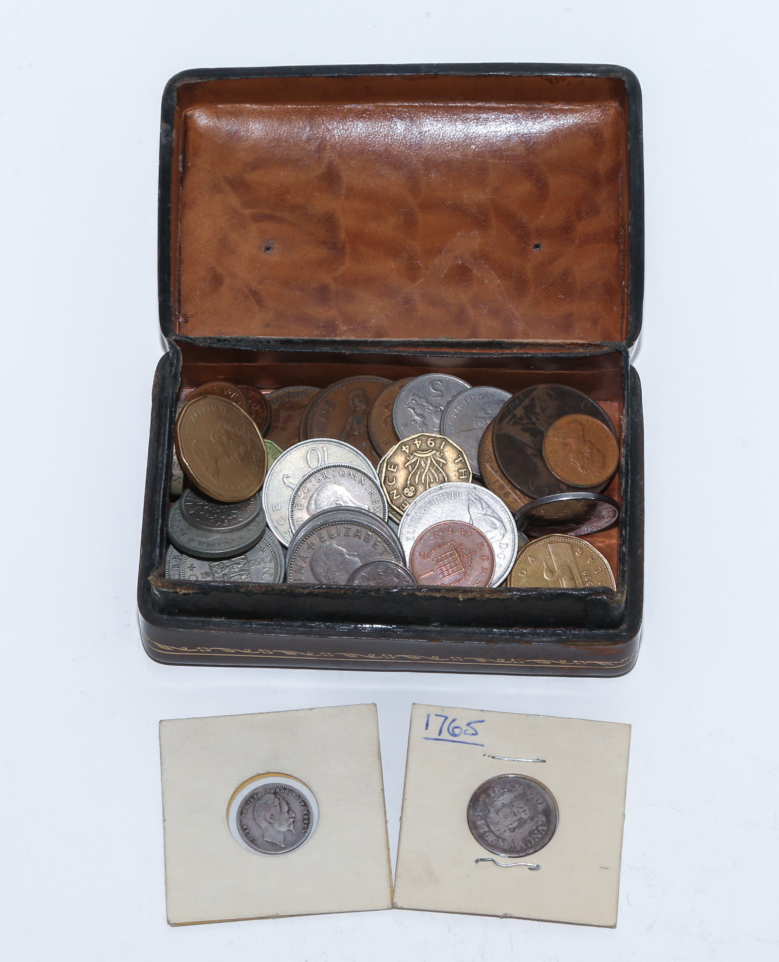 OLD MEMENTO BOX WITH FLORENCE