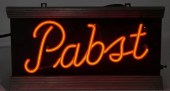 OLD PABST BEER VINTAGE NEON SI