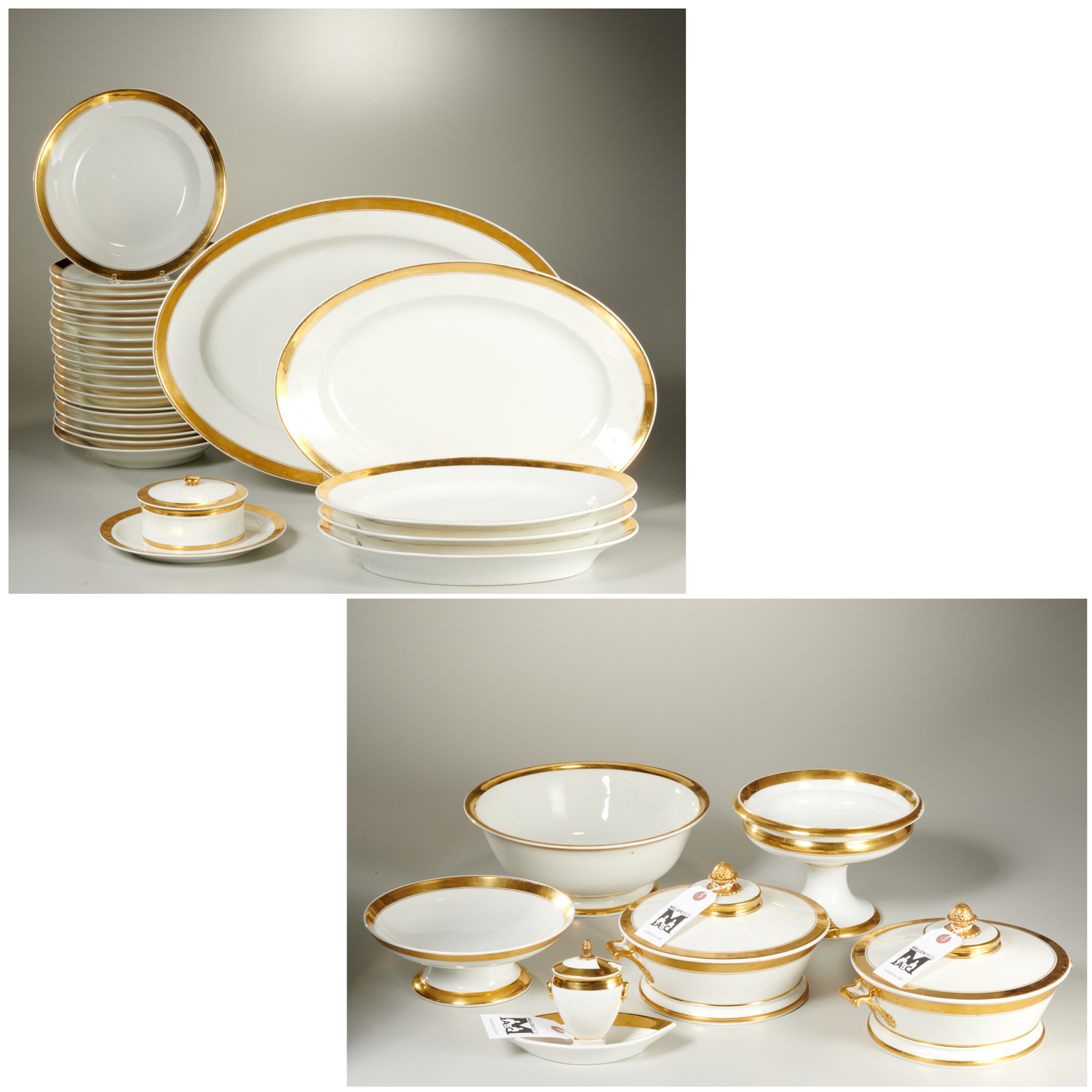 OLD PARIS PORCELAIN DINNERWARE