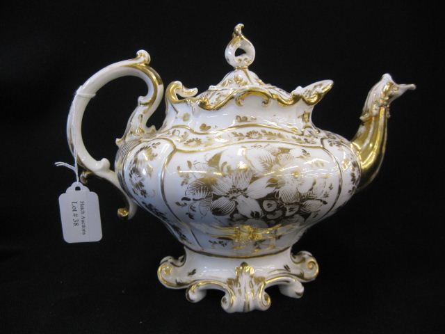Old Paris Porcelain Teapot