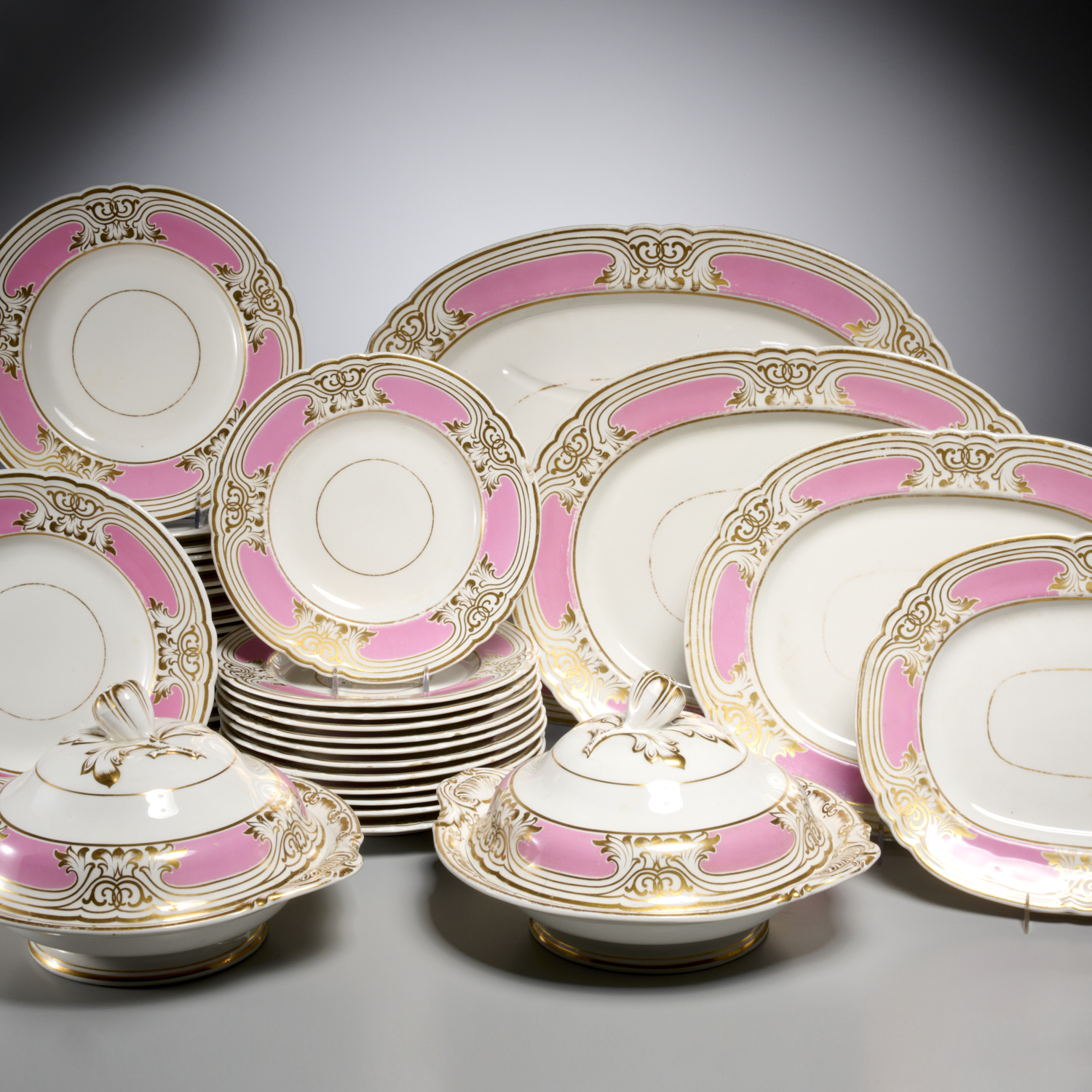 OLD PARIS SERVING AND DINNERWARE