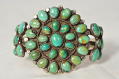 OLD PAWN SILVER CUFF BRACELET