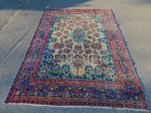 OLD PERSIAN KASHAN CARPETSemi-
