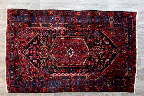 OLD PERSIAN ZANJAN 4'9' X 7'7" AREA