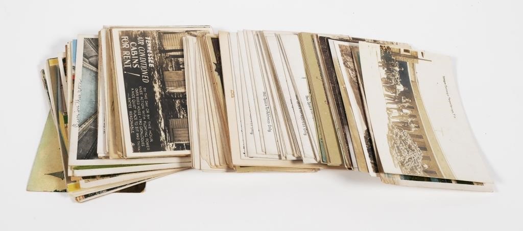 OLD POSTCARDS, INCL FLORIDAStack of