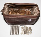 OLD SHAVING BAG FILLED NICKEL