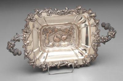Old Sheffield plate center bowl,