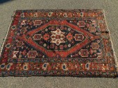 OLD SHIRVAN SCATTER RUGSemi-an