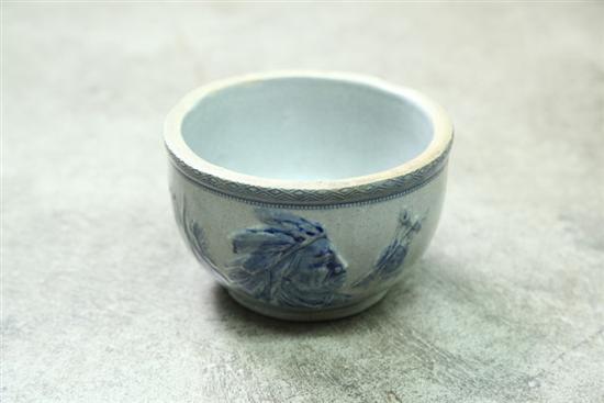 OLD SLEEPY EYE BOWL. Blue and