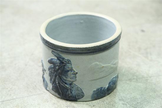 OLD SLEEPY EYE CROCK. Embossed with