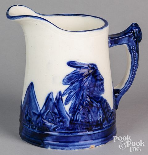 OLD SLEEPY EYE PORCELAIN PITCHEROld