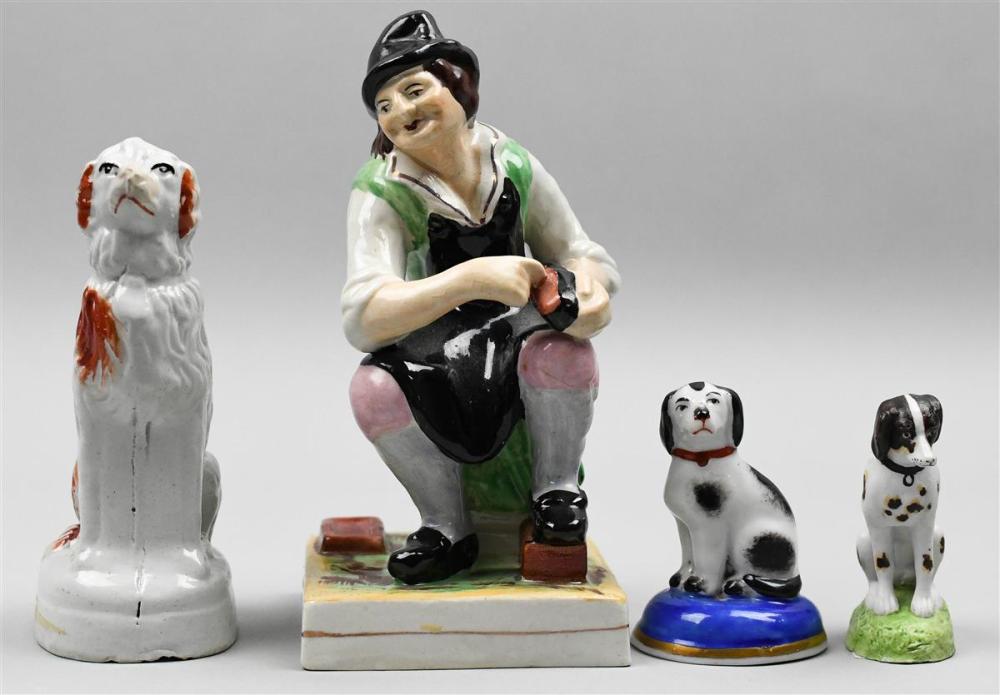OLD STAFFORDSHIRE WARE FIGURE OF
