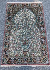 OLD TABRIZ PRAYER RUGOld Tabri