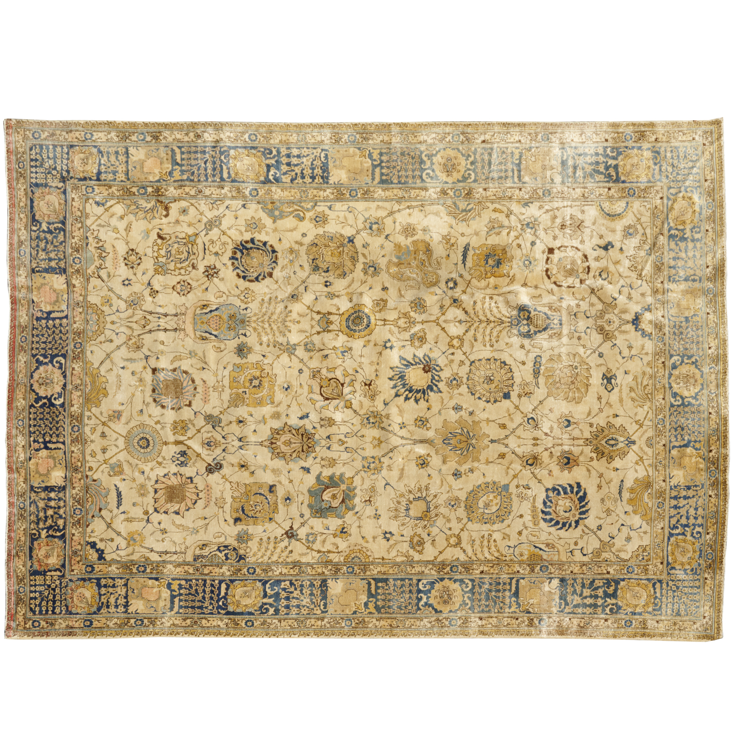 OLD TABRIZ ROOM-SIZE CARPET