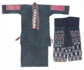 OLD YAO TUNIC AND EMBROIDERED